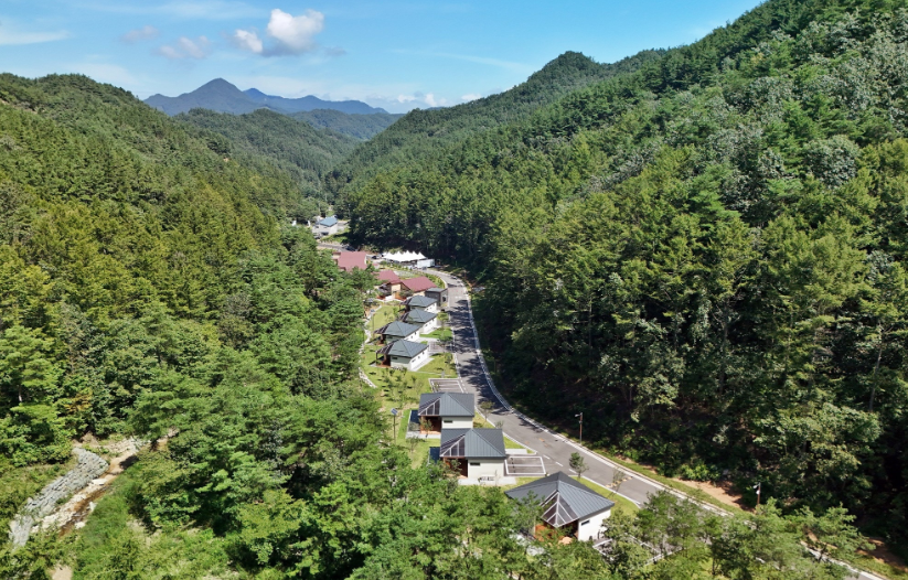 국립금산자연휴양림 전경 - 산림청 제공